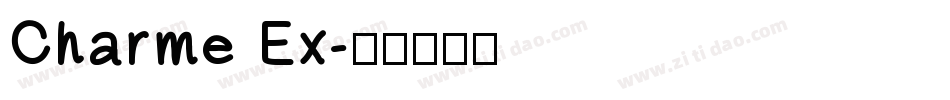Charme Ex字体转换
